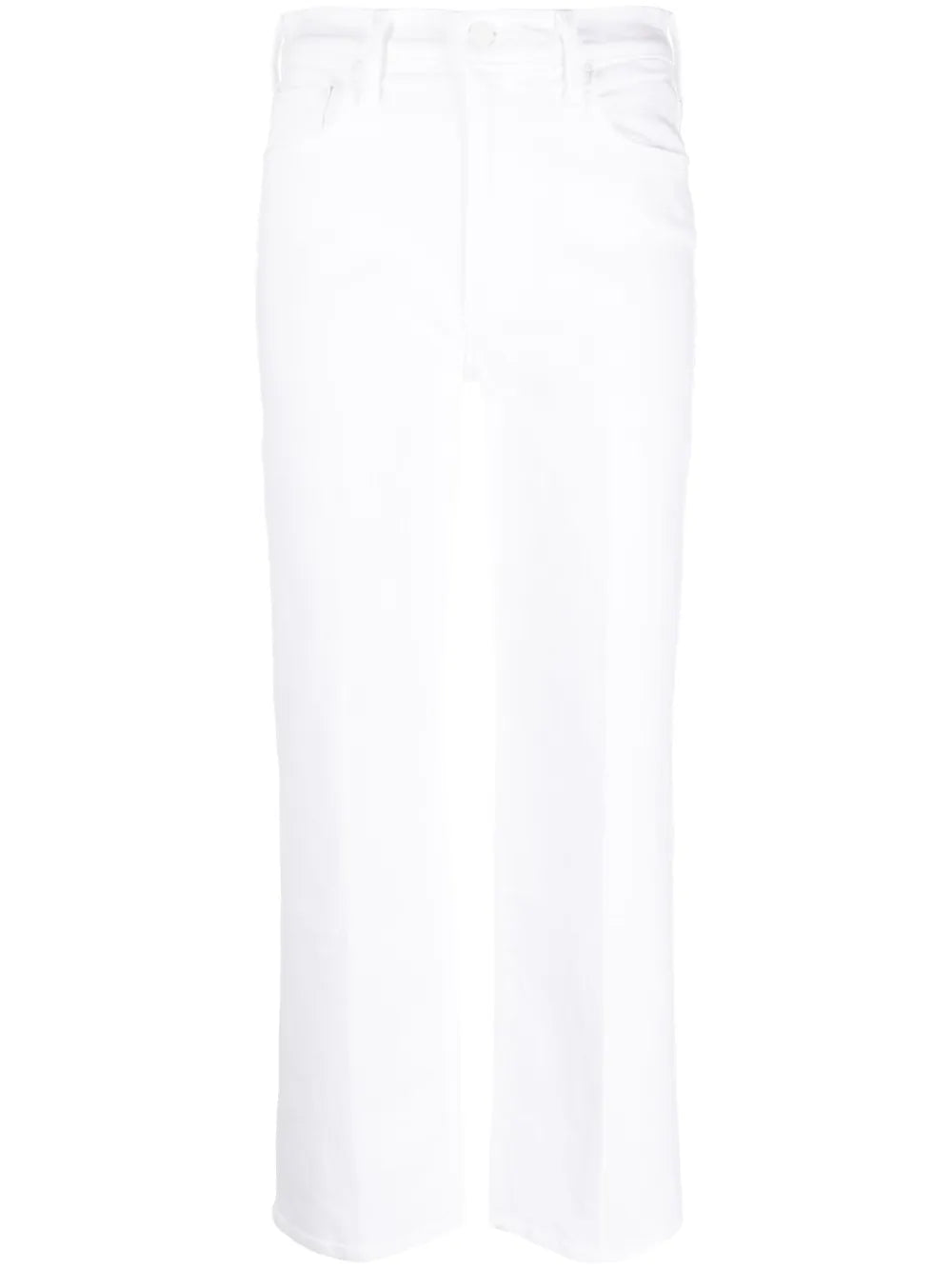 MOTHER JEANS "RAMBLER ZIP" WHITE