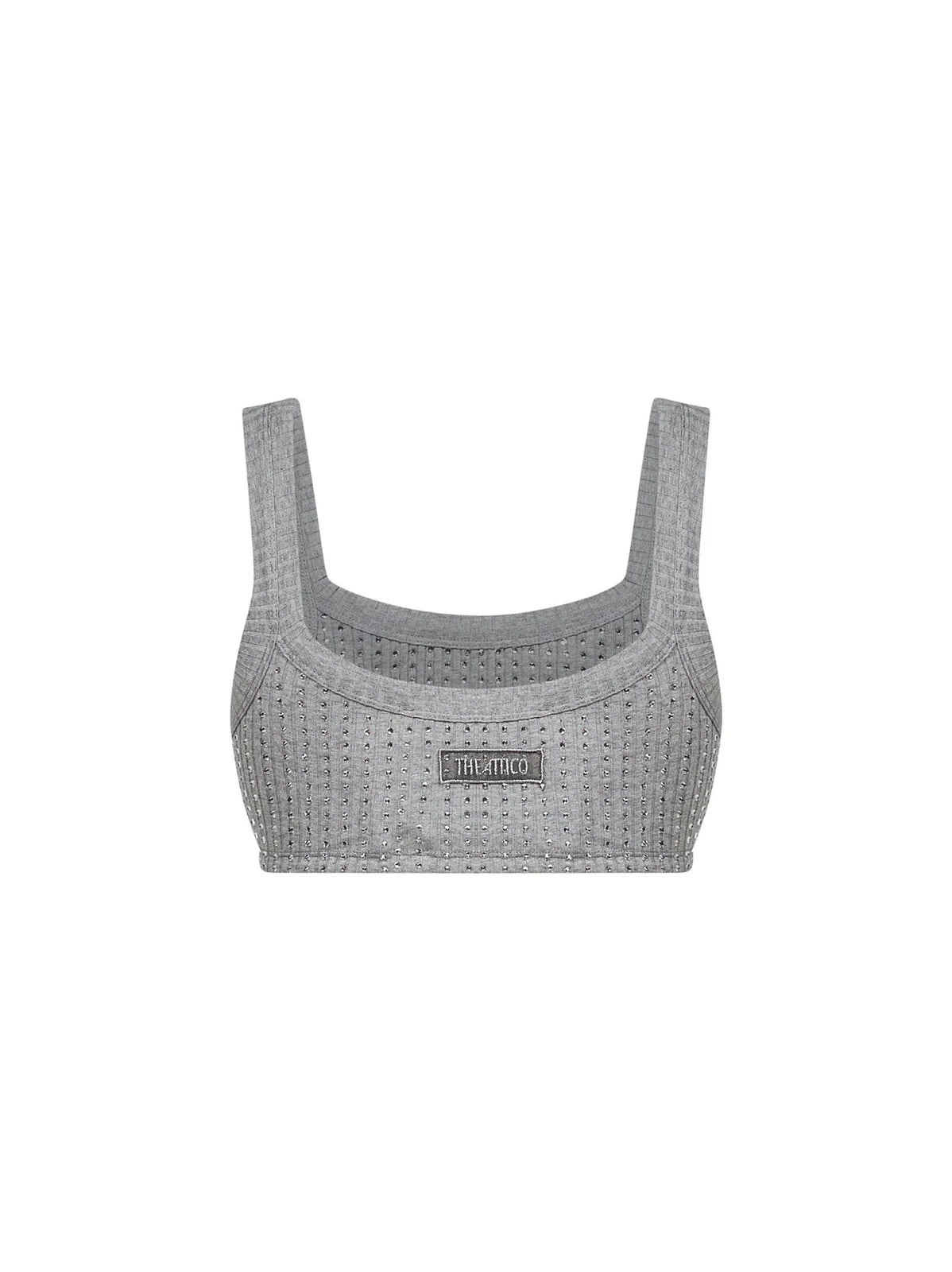 THE ATTICO BRA CRISTALLI GREY