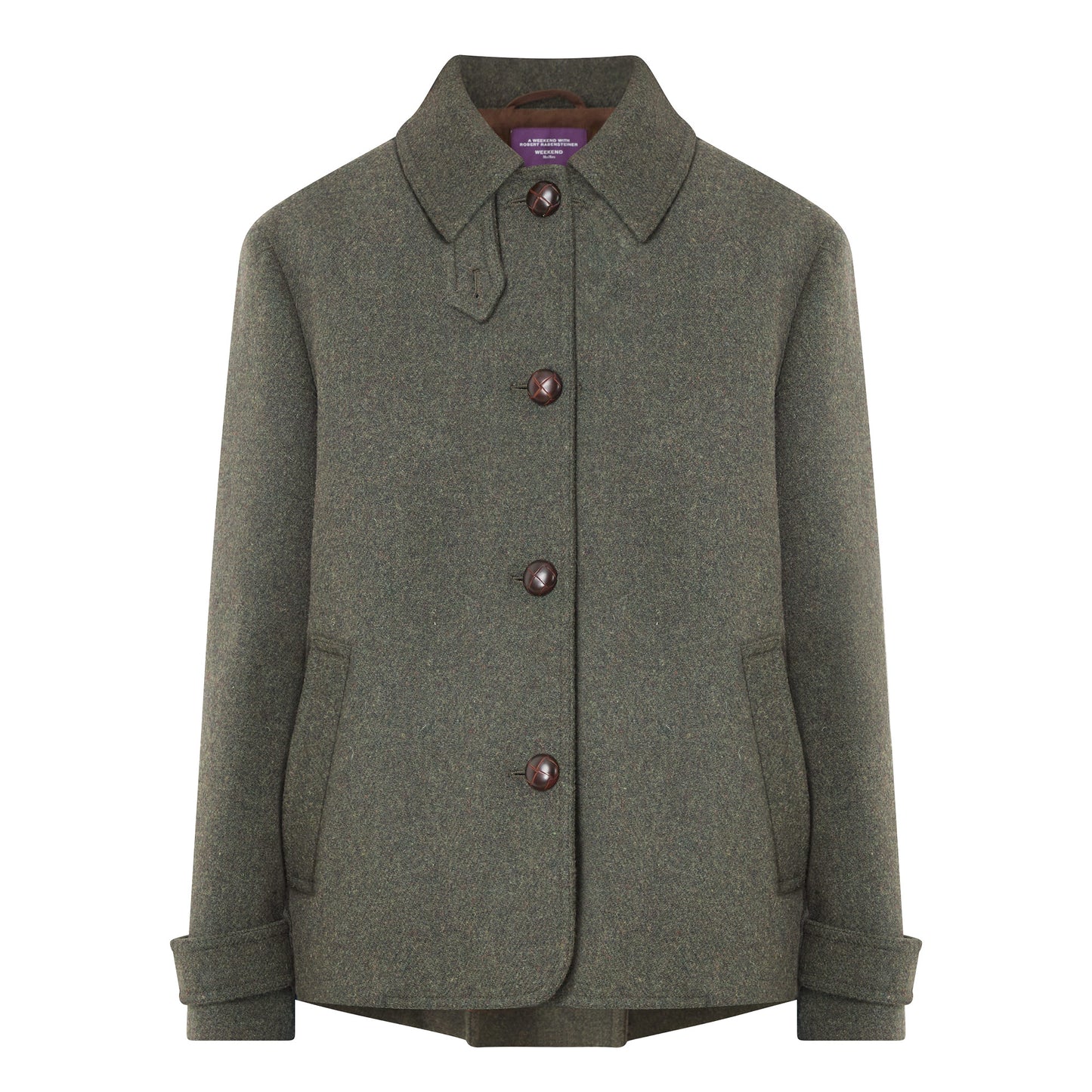 WEEKEND MAX MARA GIACCONE DIORAMA GREEN