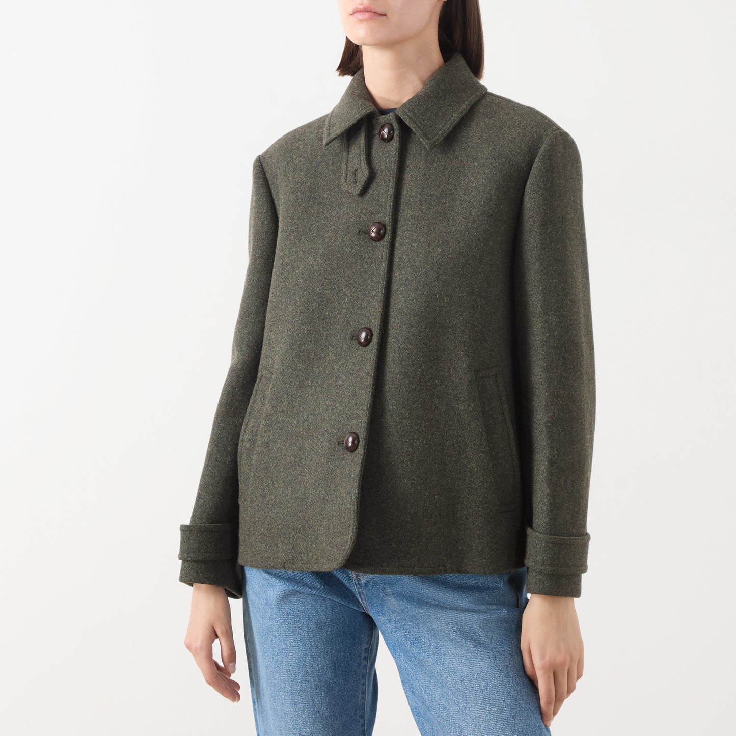 WEEKEND MAX MARA GIACCONE DIORAMA GREEN