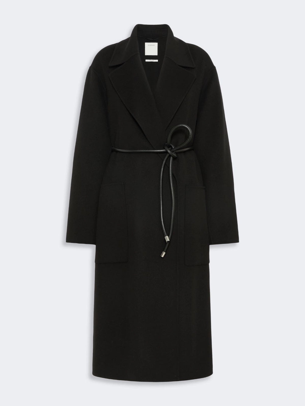 SPORTMAX CAPPOTTO ZANNATA NERO