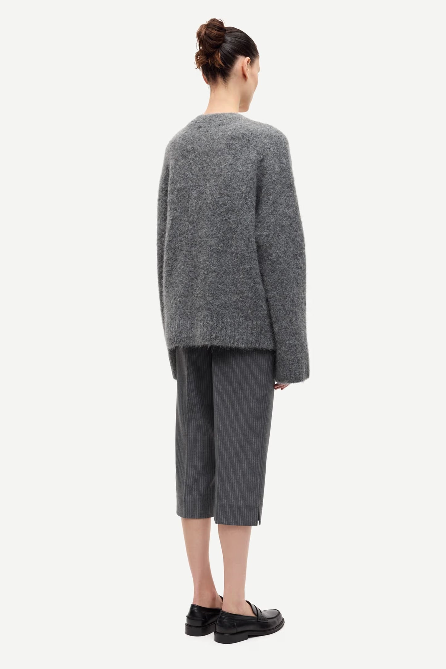 SAMSOE SAMSOE CARDIGAN SAJEANNE GREY