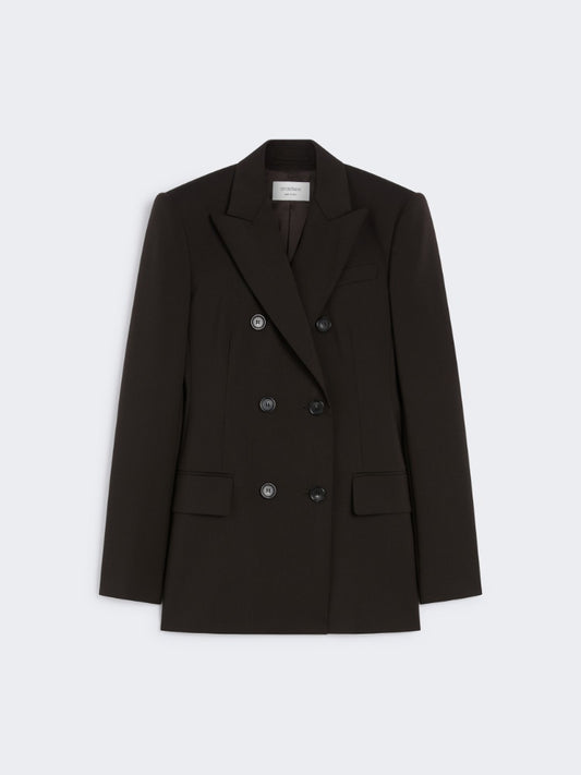 SPORTMAX GIACCA ADAMO CIOCCOLATO