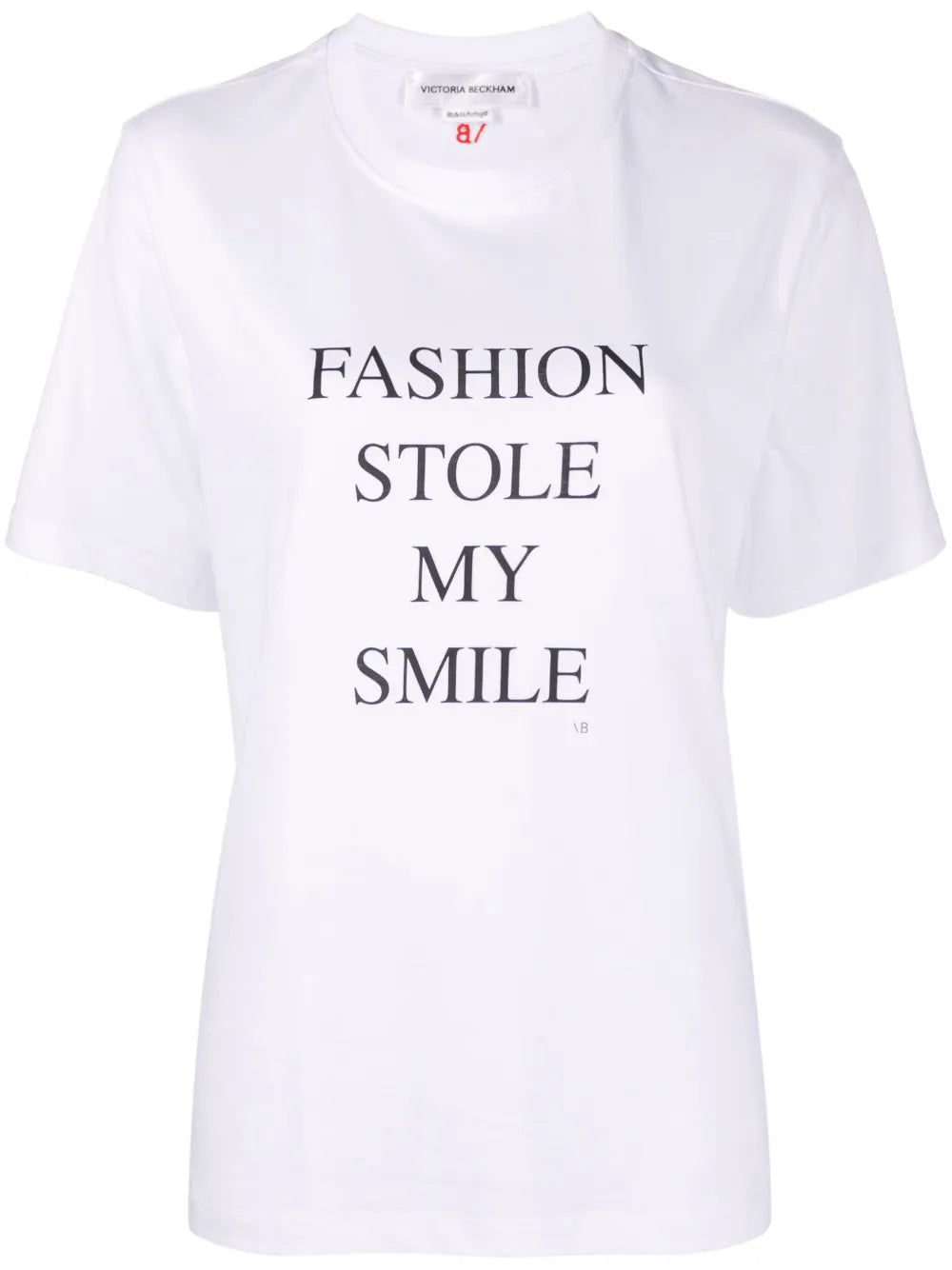 VICTORIA BECKHAM T-SHIRT "FASHION STOLE MY LOVE"