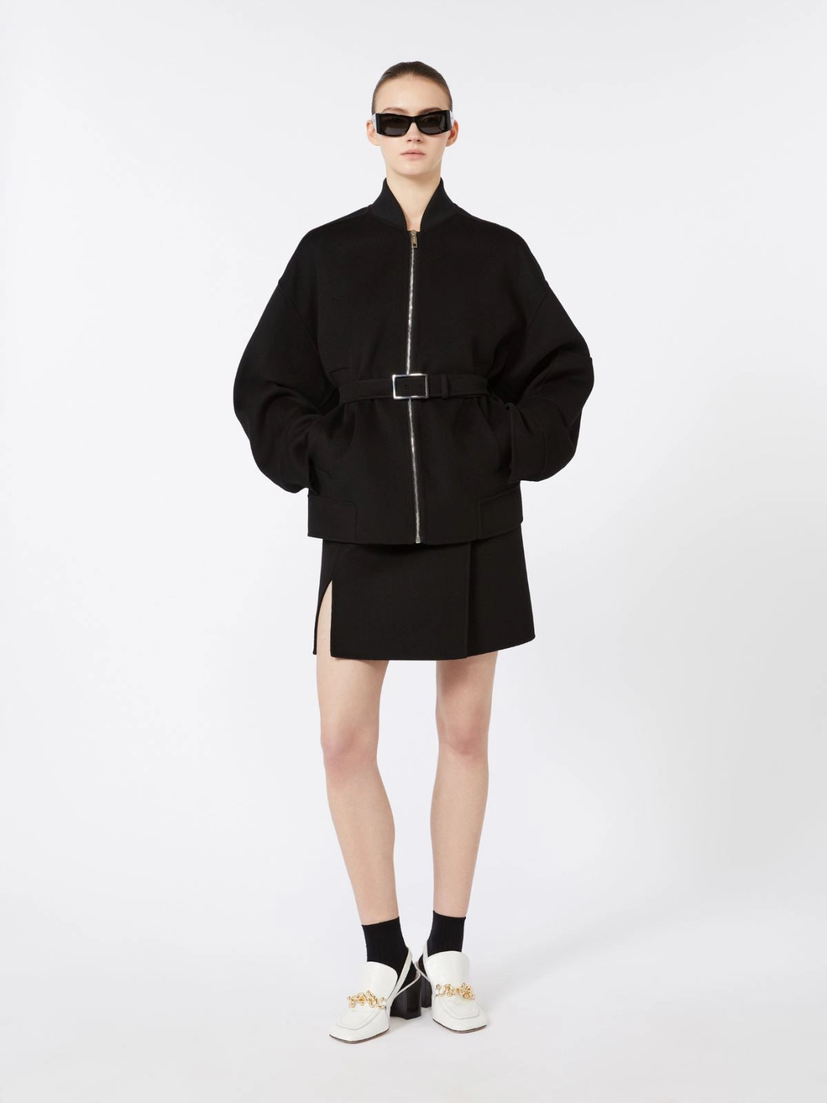 SPORTMAX BOMBER AGORA NERO