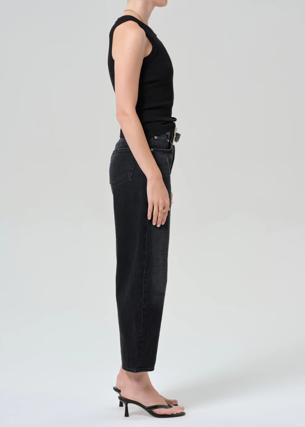 CITIZEN OF HUMANITY JEANS MIRO IN RAINE BLACK
