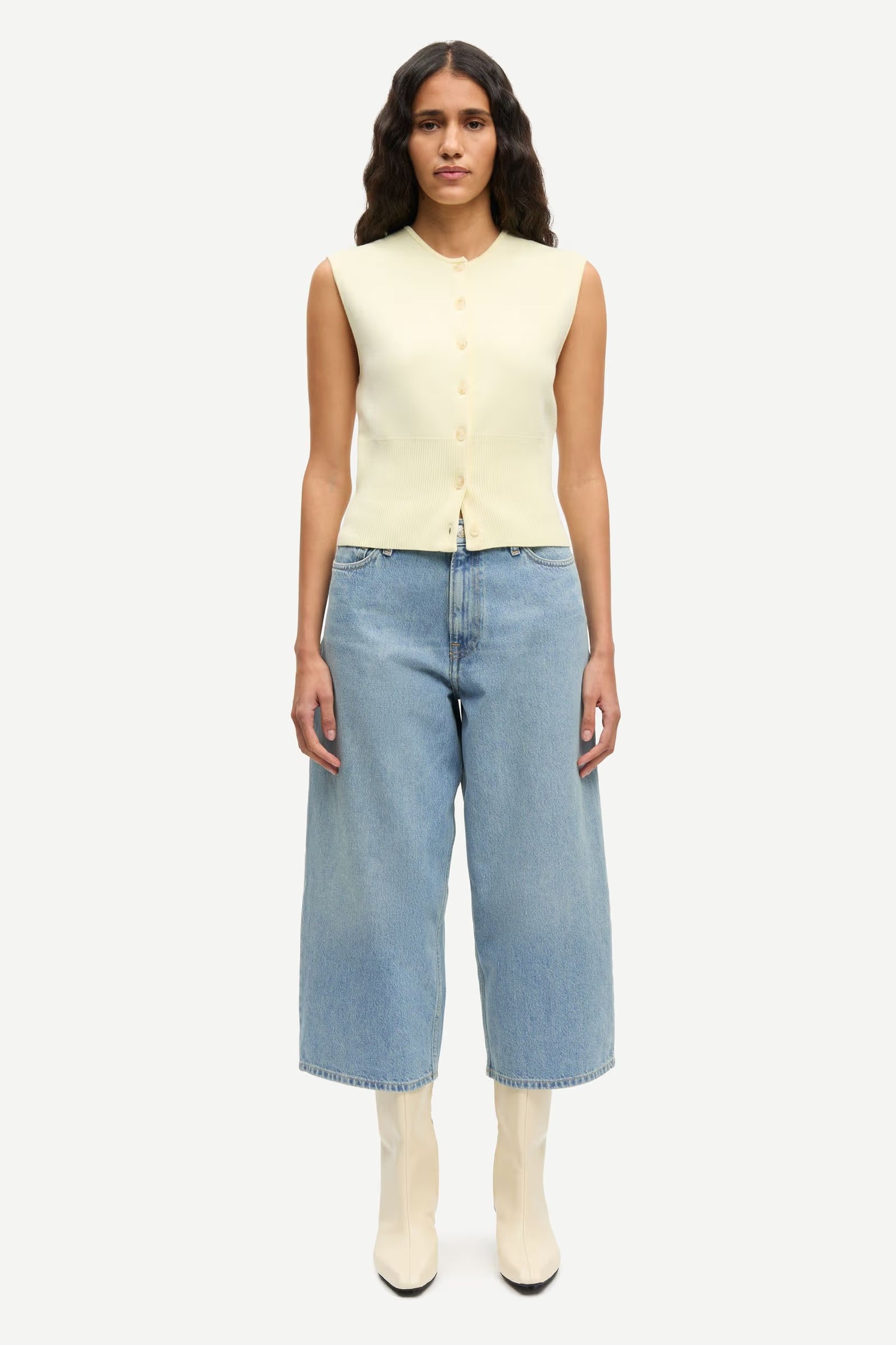 SAMSOE SAMSOE CULOTTE SAHARPER DENIM