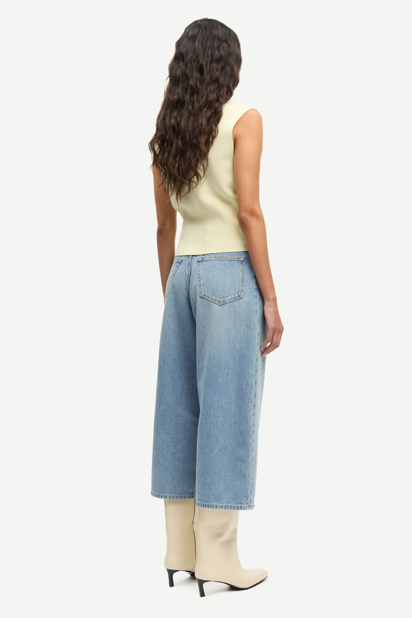 SAMSOE SAMSOE CULOTTE SAHARPER DENIM