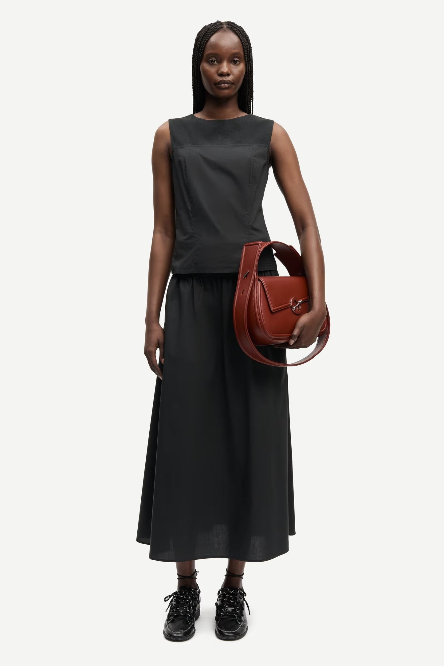 SAMSOE SAMSOE TOP SATHEA BLACK