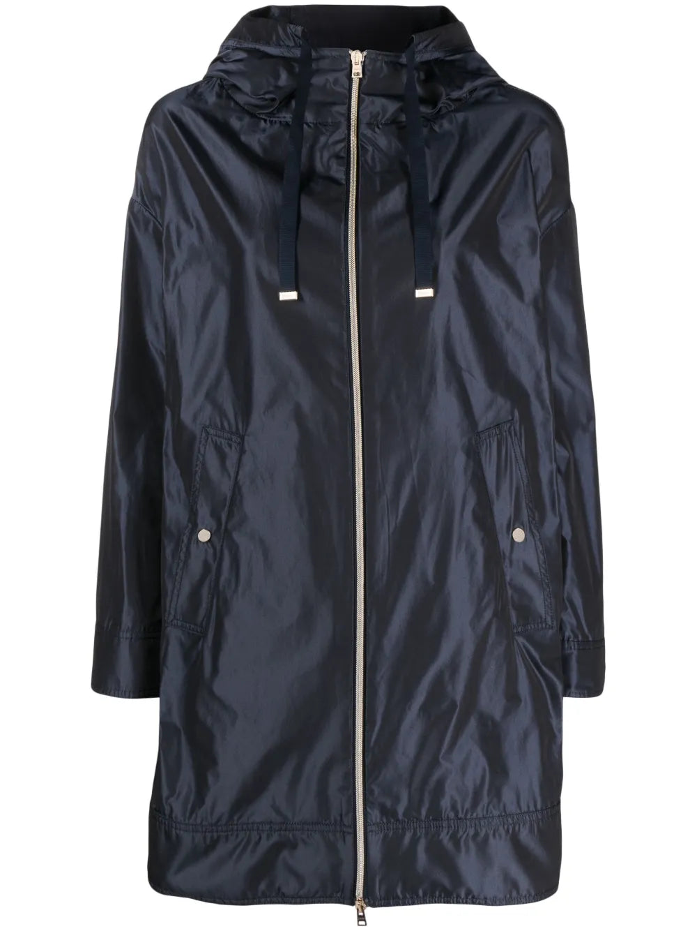 HERNO PARKA CAPPUCCIO BLU