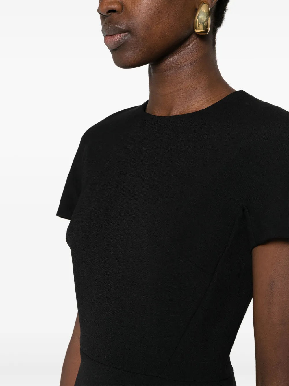 VICTORIA BECKHAM ABITO MOD. T-SHIRT NERO