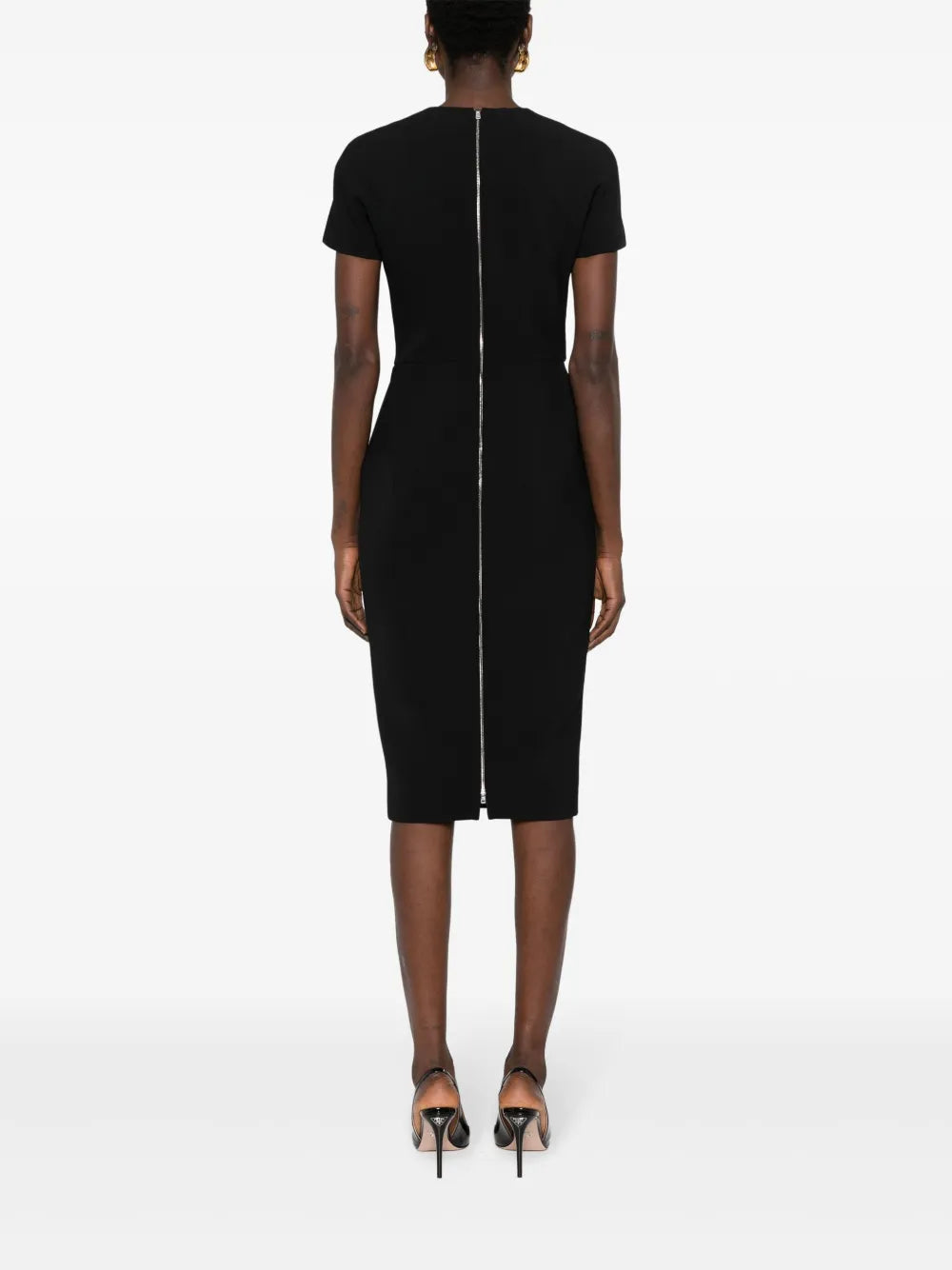 VICTORIA BECKHAM ABITO MOD. T-SHIRT NERO