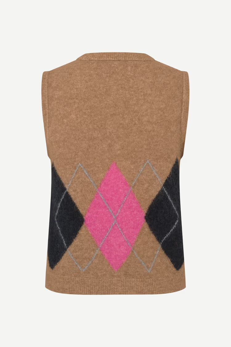 SAMSOE SAMSOE GILET SANOURA GRAY