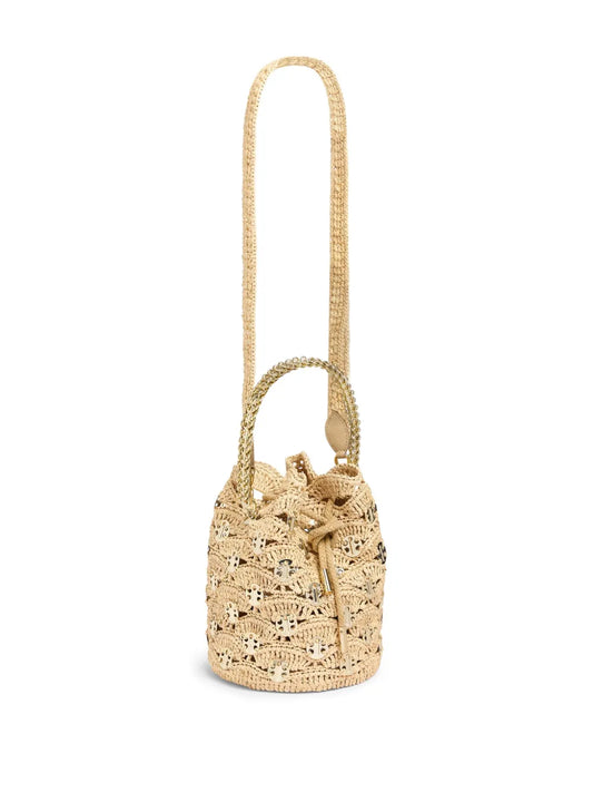 RABANNE BORSA RAPHIA WAVE PACO 1969