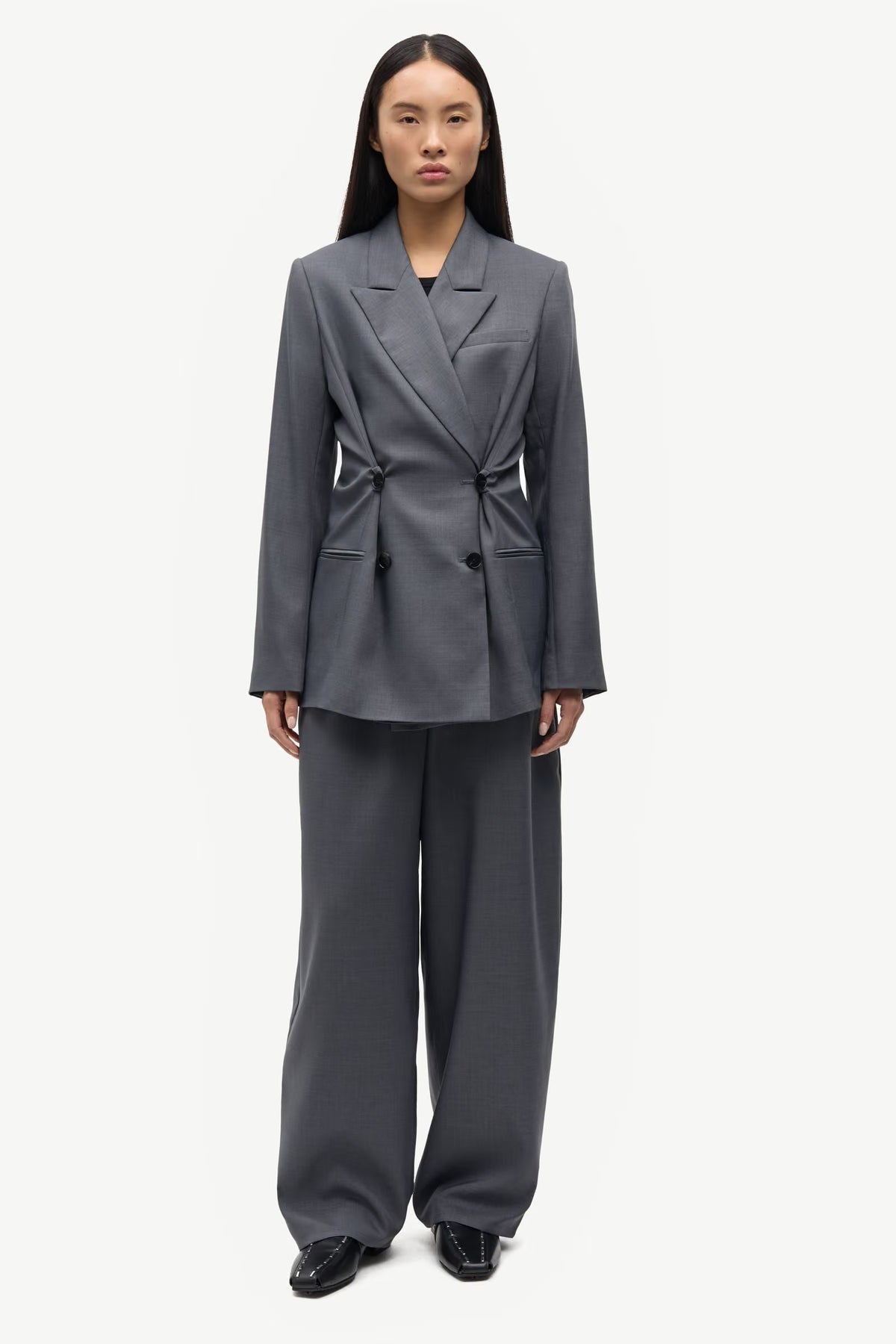SAMSOE SAMSOE BLAZER SAHELLY DARK GREY