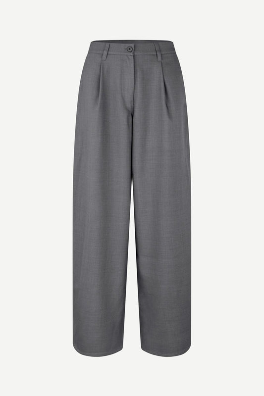 SAMSOE SAMSOE PANTALONE SAHARPER DARK GREY
