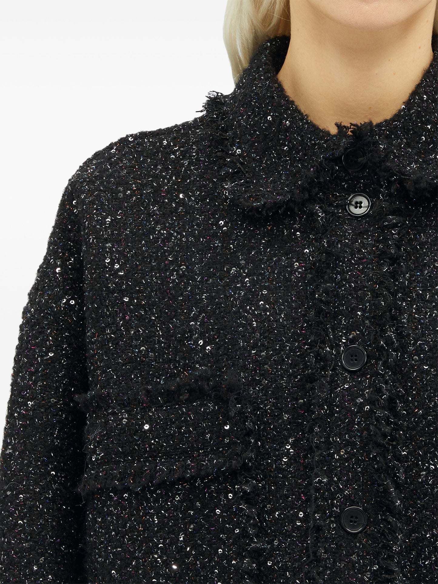 MSGM CAMICIA PAILLETTES