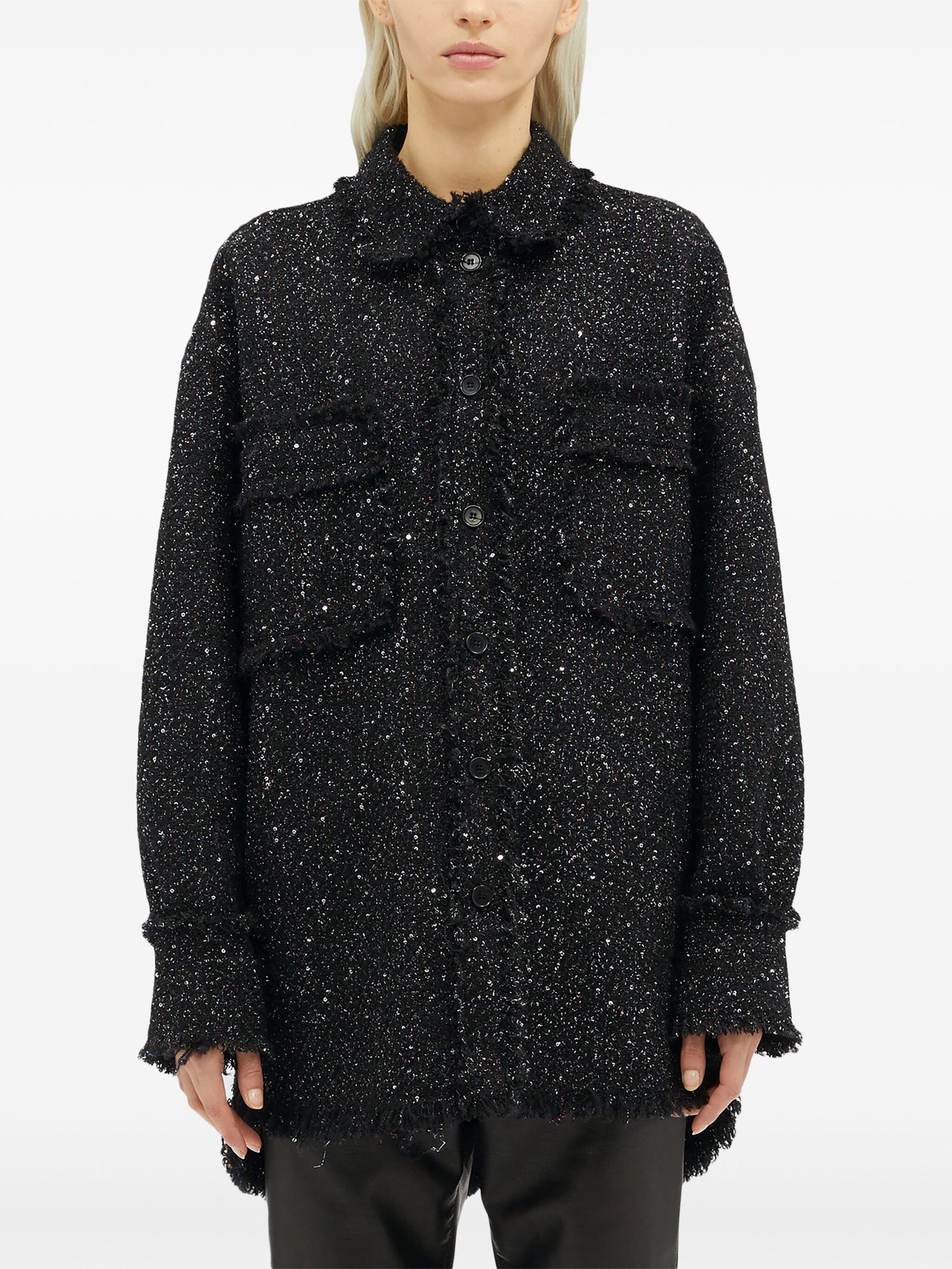 MSGM CAMICIA PAILLETTES