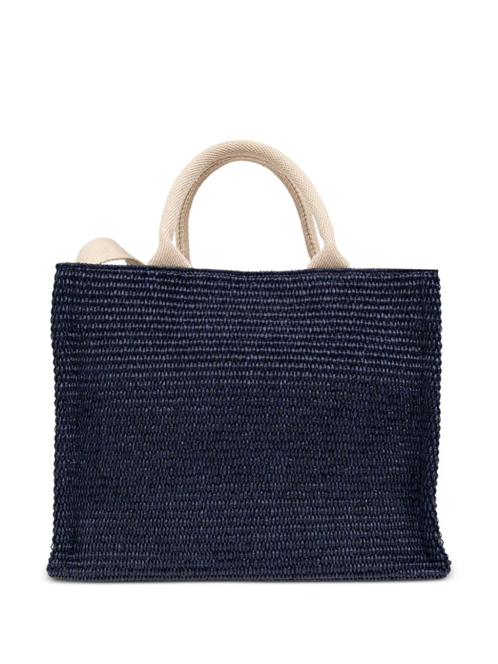 MARNI BORSA TOTE RICAMO BLU