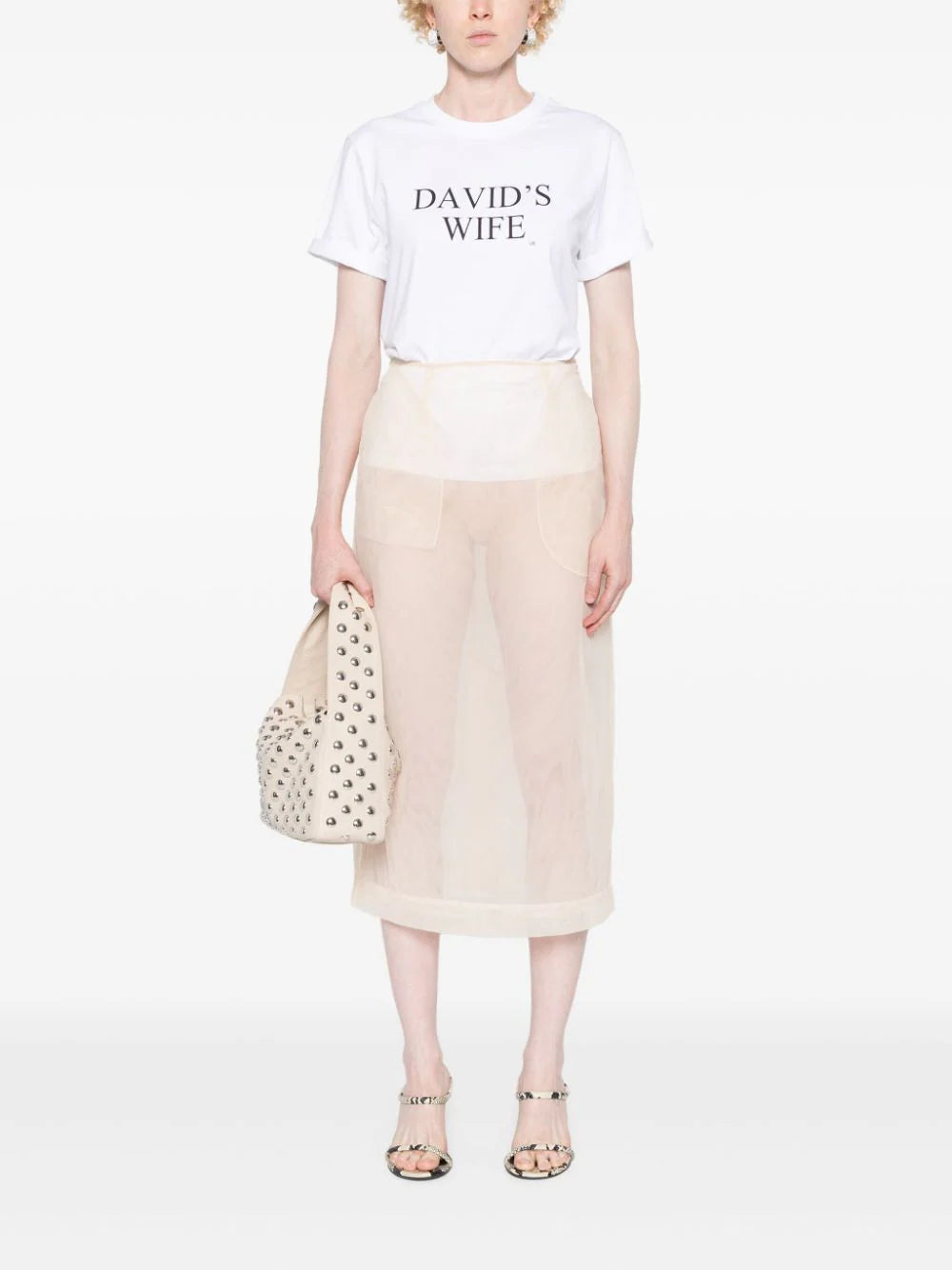 VICTORIA BECKHAM T-SHIRT "DAVID'S WIFE"