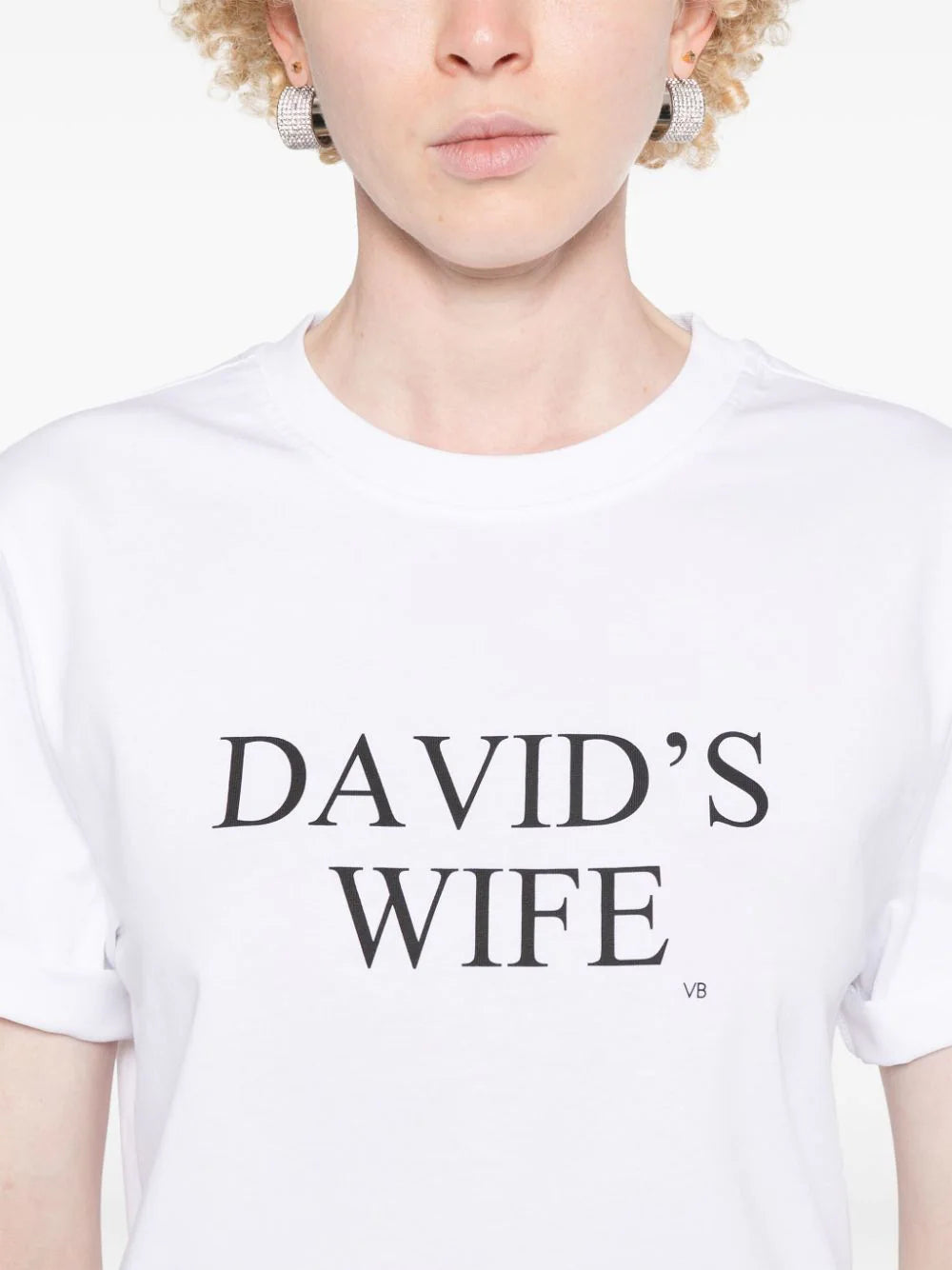 VICTORIA BECKHAM T-SHIRT "DAVID'S WIFE"