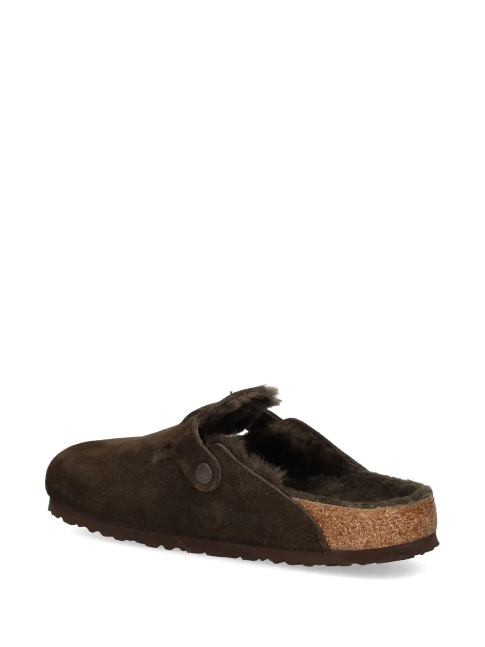 BIRKENSTOCK MULE BOSTON SHEARLING MOCCA