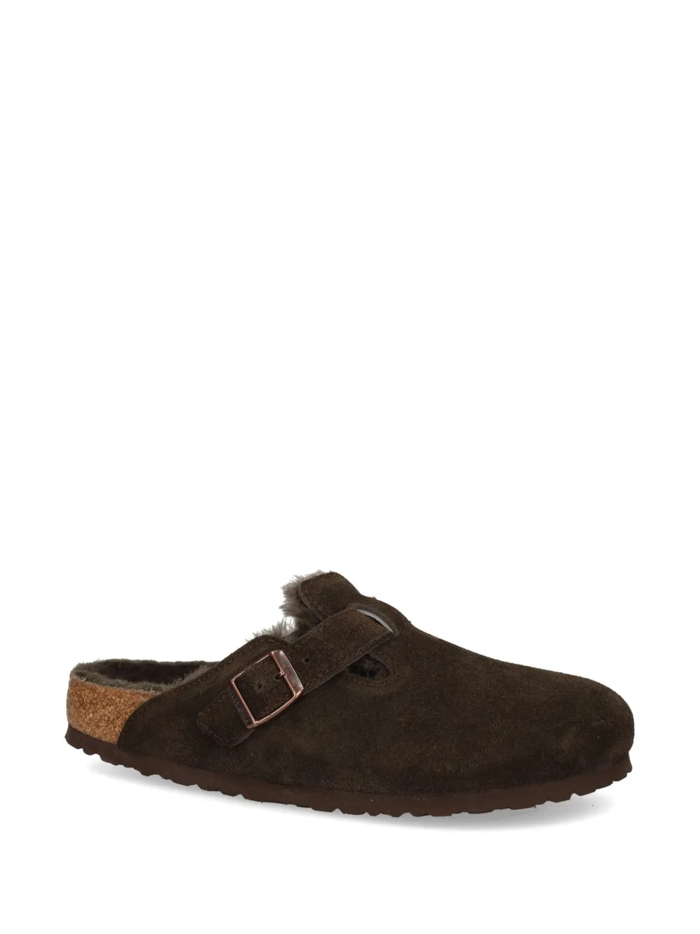 BIRKENSTOCK MULE BOSTON SHEARLING MOCCA