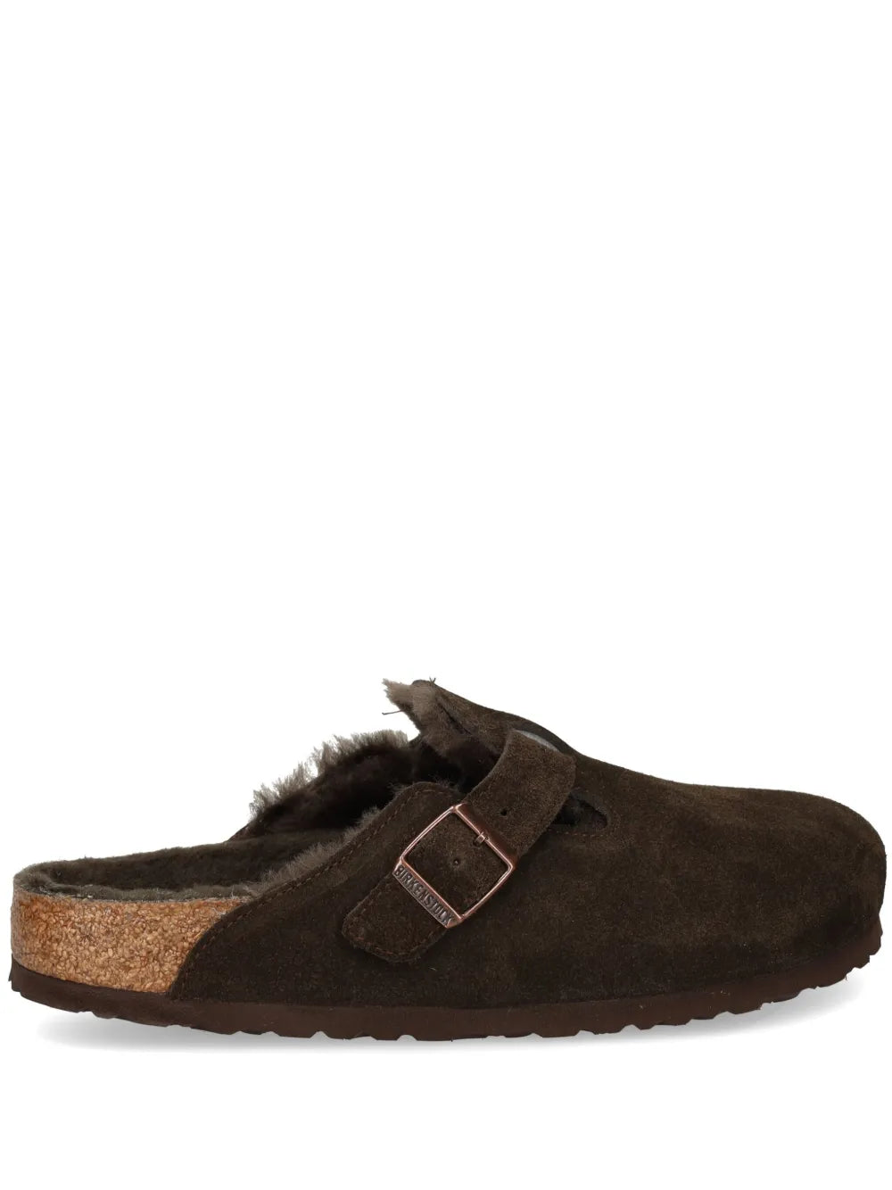 BIRKENSTOCK MULE BOSTON SHEARLING MOCCA
