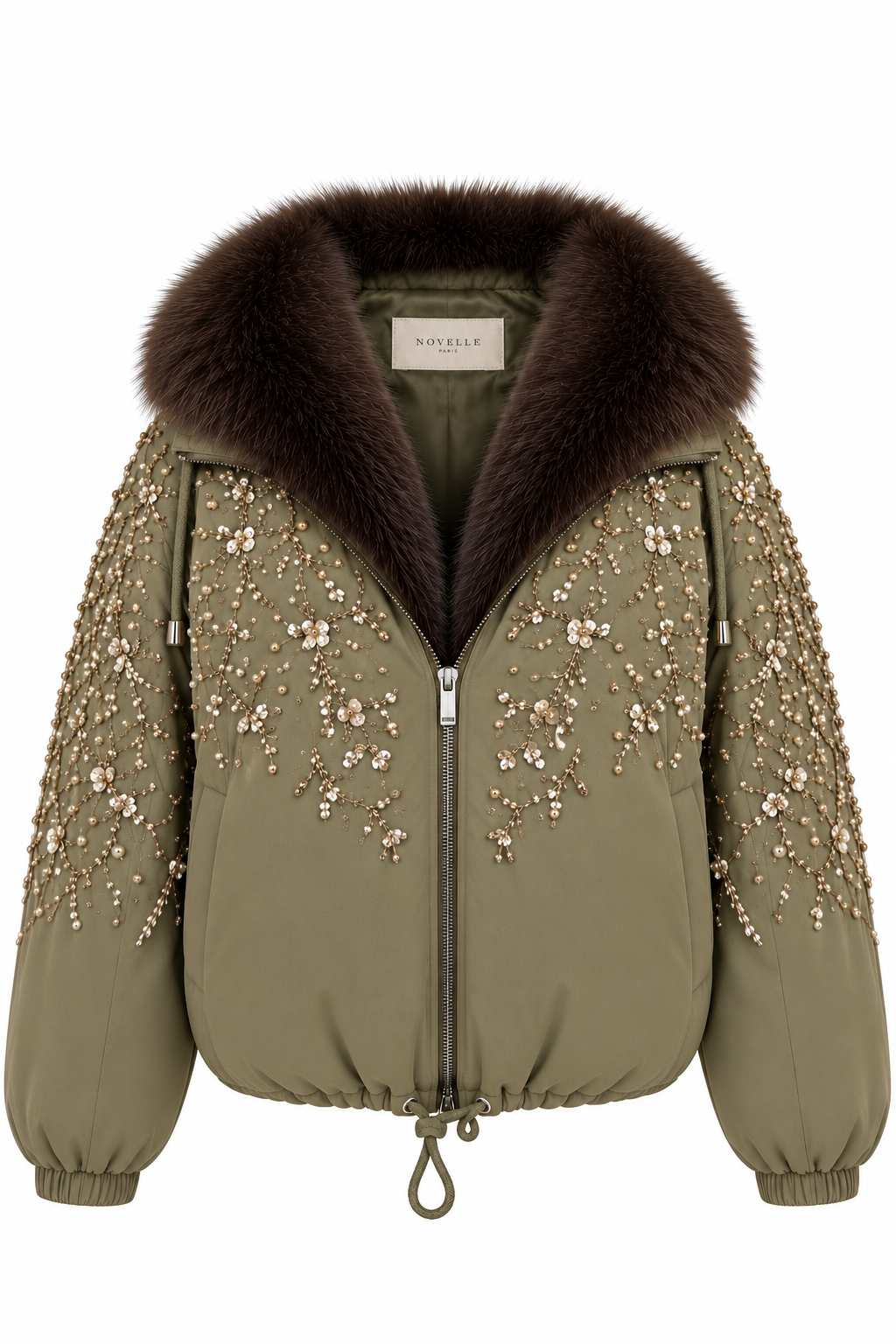 NOVELLE PARIS GIACCONE SOLEIL BRIGHT LODEN