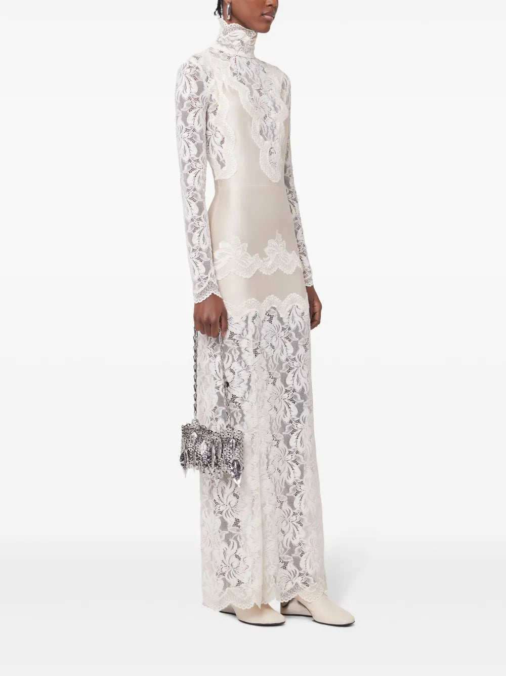 RABANNE ABITO LUNGO IVORY