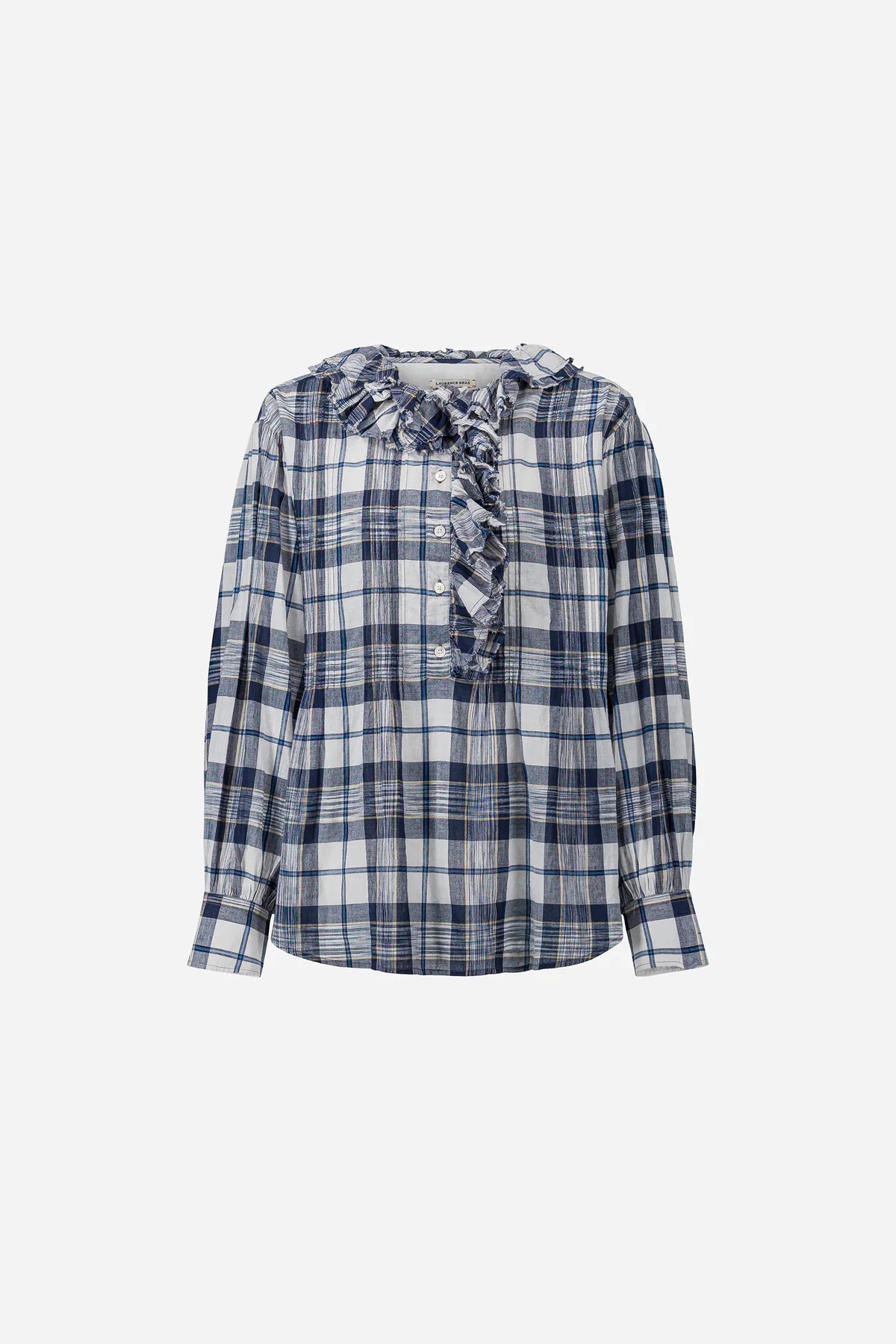 LAURENCE BRAS CAMICIA PHO BLUE