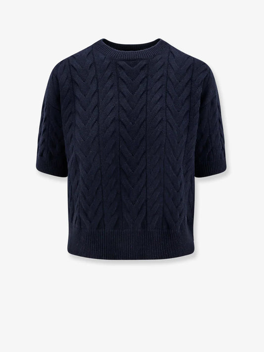 'S MAX MARA T-SHIRT DOMINUS BLU