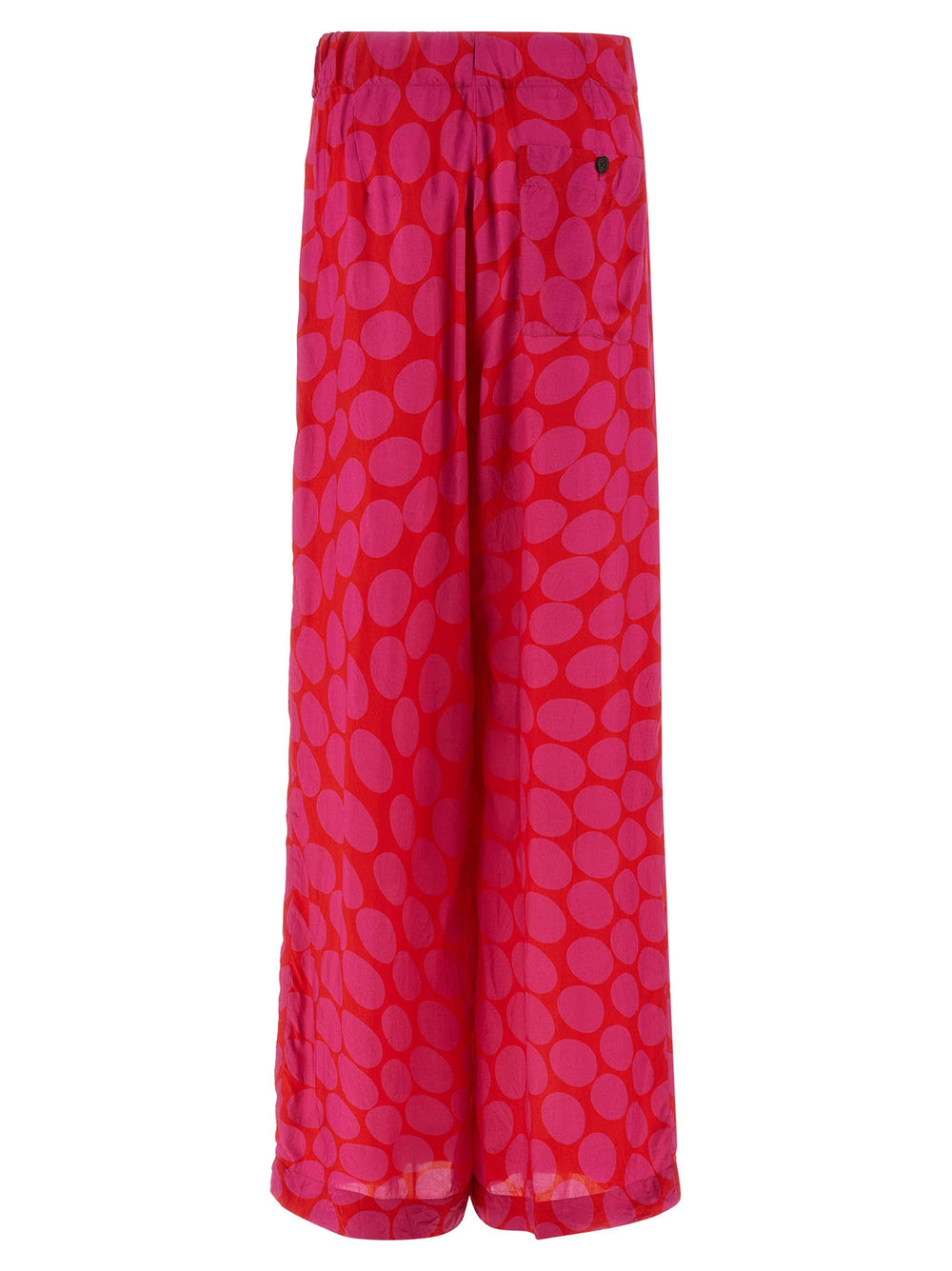 DRIES VAN NOTEN PANTALONE PILA FUCSIA