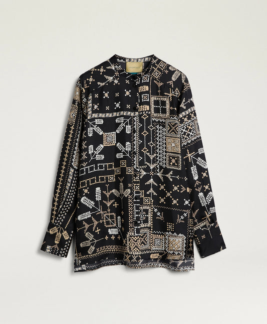 MOMONI' CAMICIA MESILLA BLACK