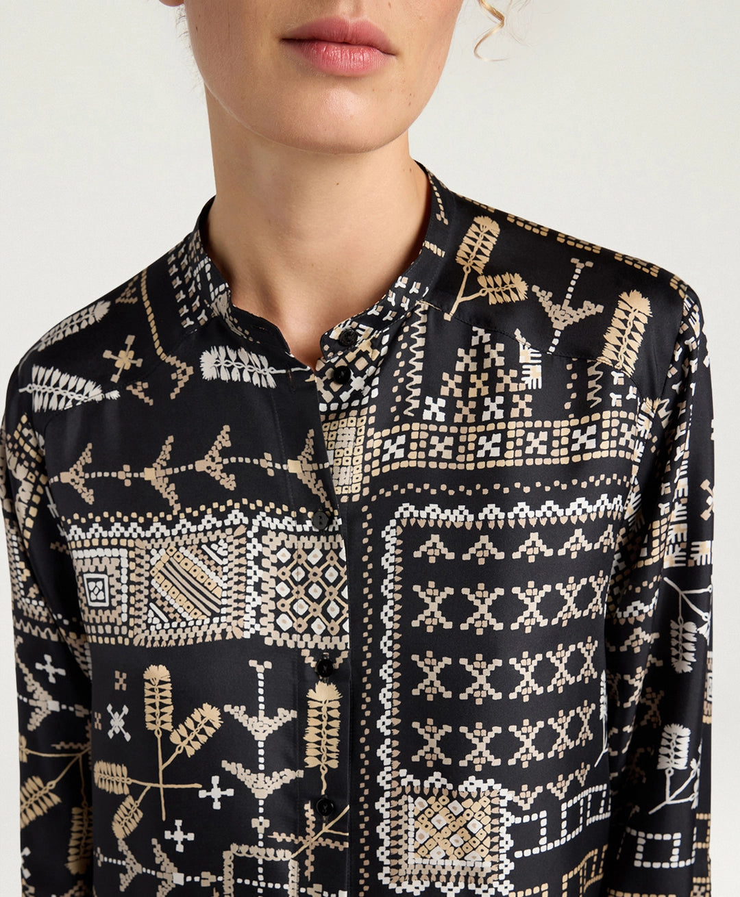 MOMONI' CAMICIA MESILLA BLACK