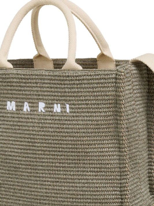 MARNI BORSA TOTE VERDE