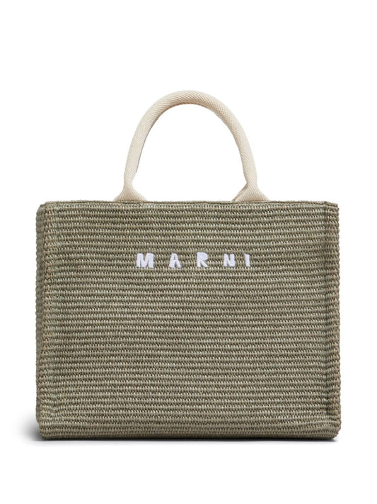 MARNI BORSA TOTE VERDE