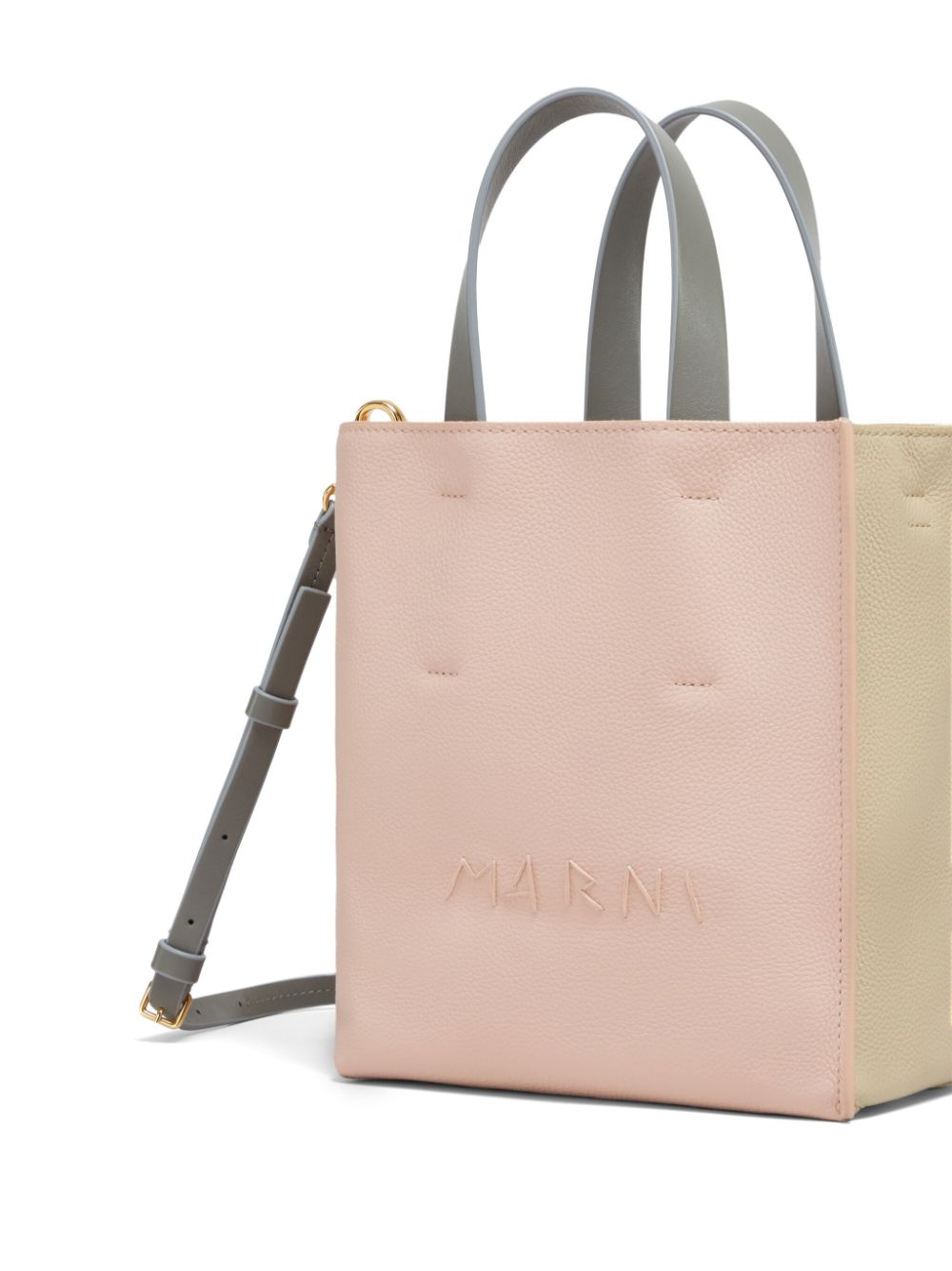 MARNI BORSA MUSEO TOTE MINI ROSA