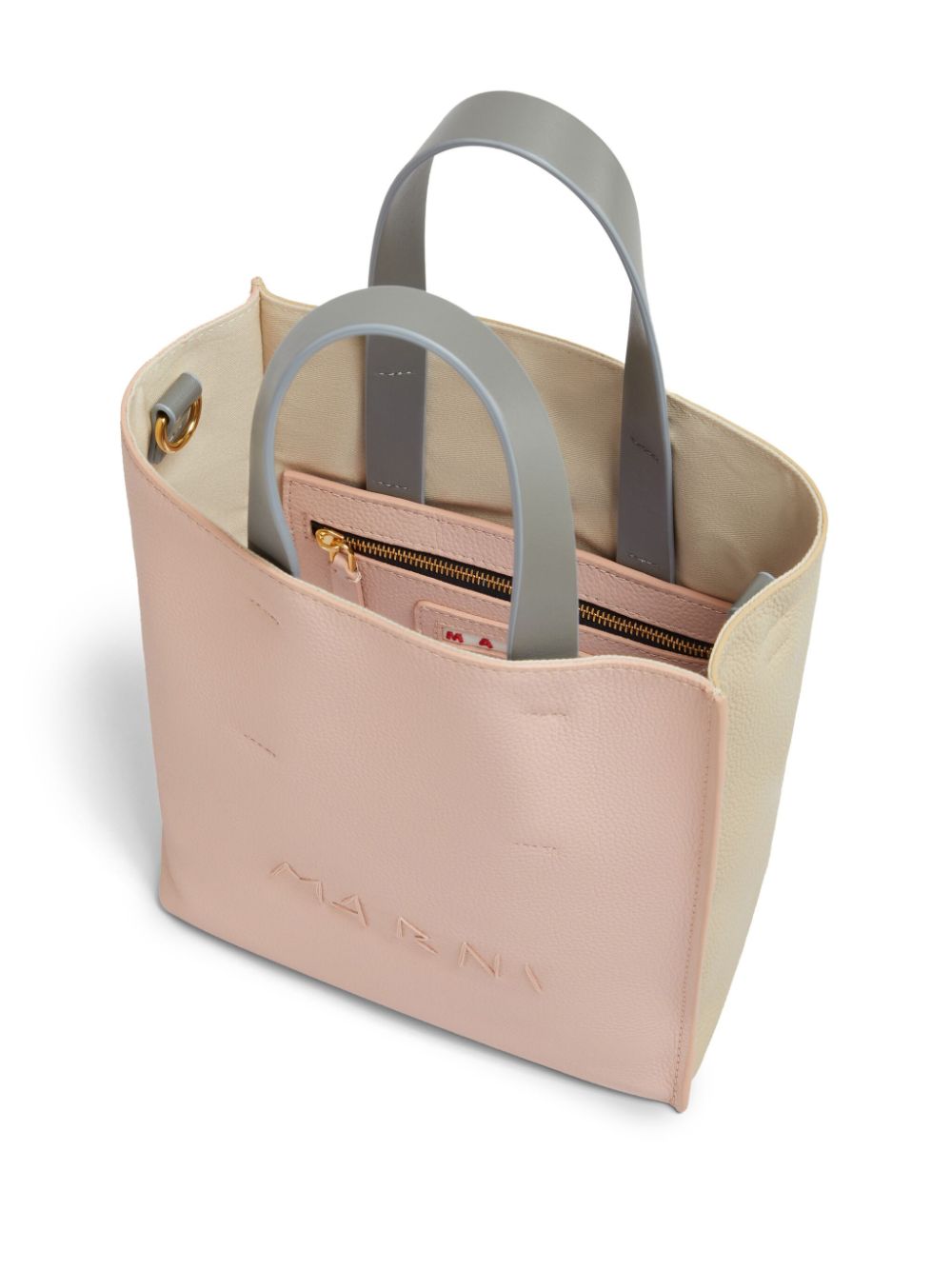 MARNI BORSA MUSEO TOTE MINI ROSA