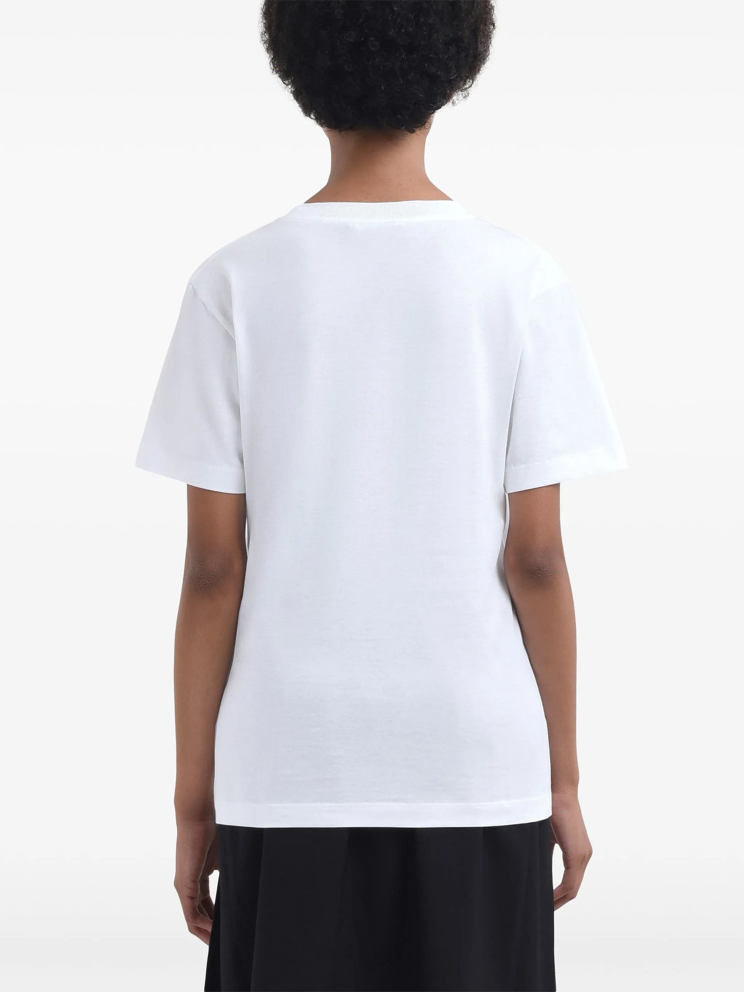 MARNI T-SHIRT LOGO NERO