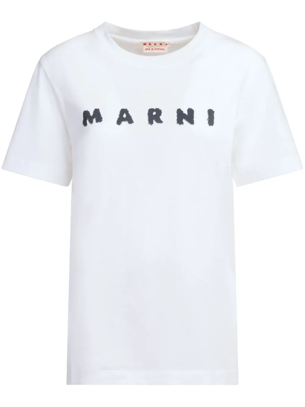 MARNI T-SHIRT LOGO NERO