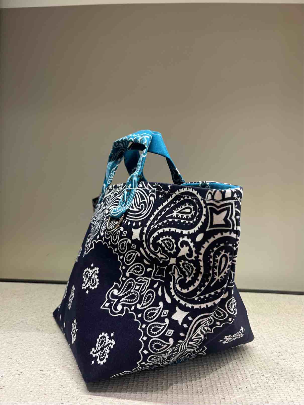 CALL IT YOUR BY NAME BORSA MINI BASKET NAVY PETROL