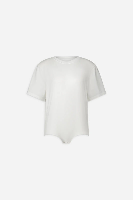 LAURENCE BRAS MAGLIA BOBO WHITE