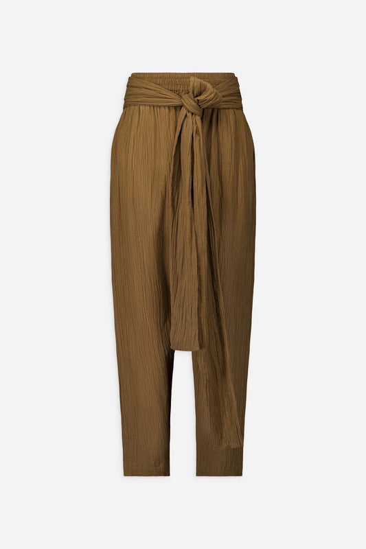 LAURENCE BRAS PANTALONI NEW BANANA KHAKI