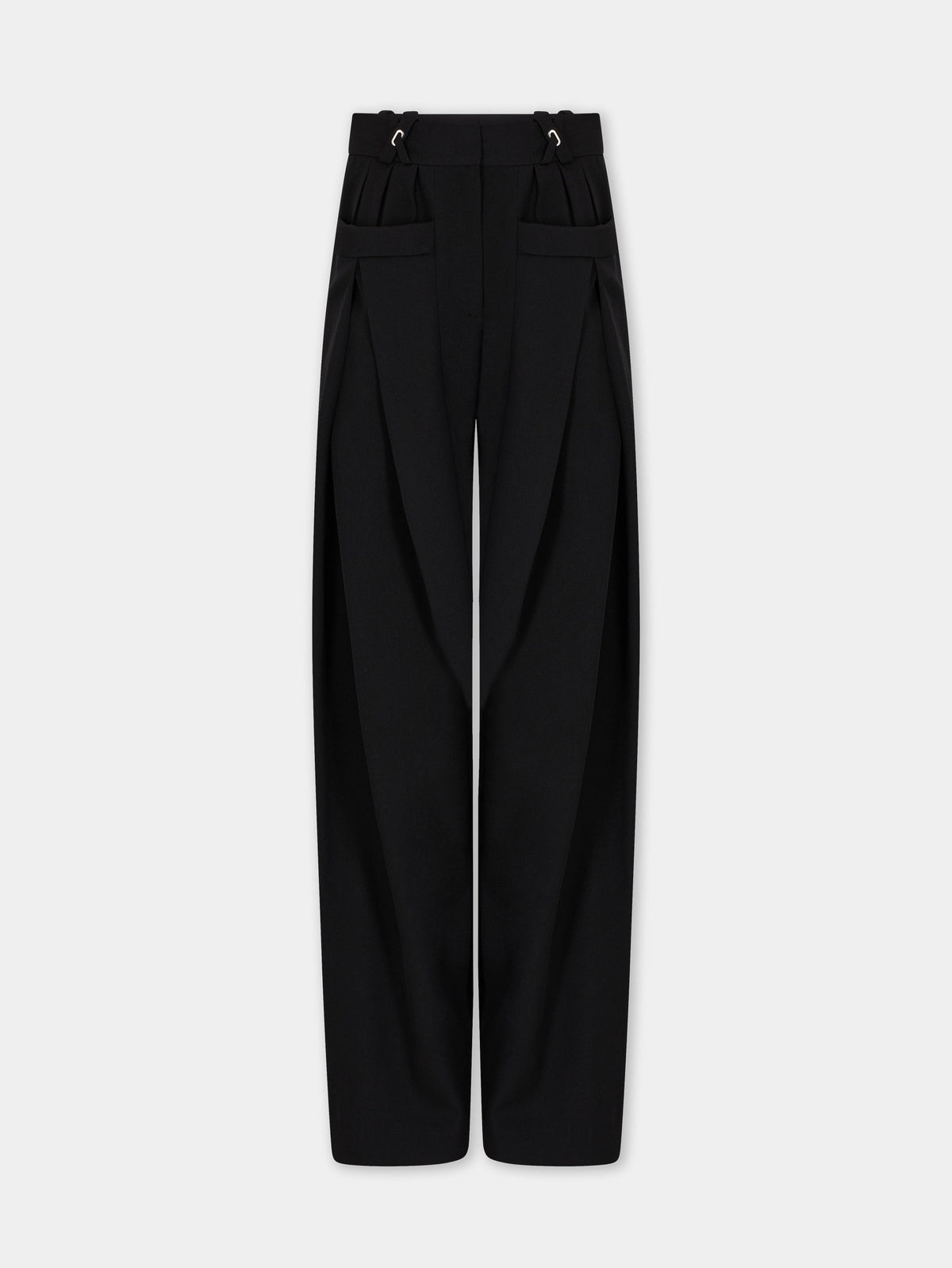 RABANNE PANTALONE LANA BLACK