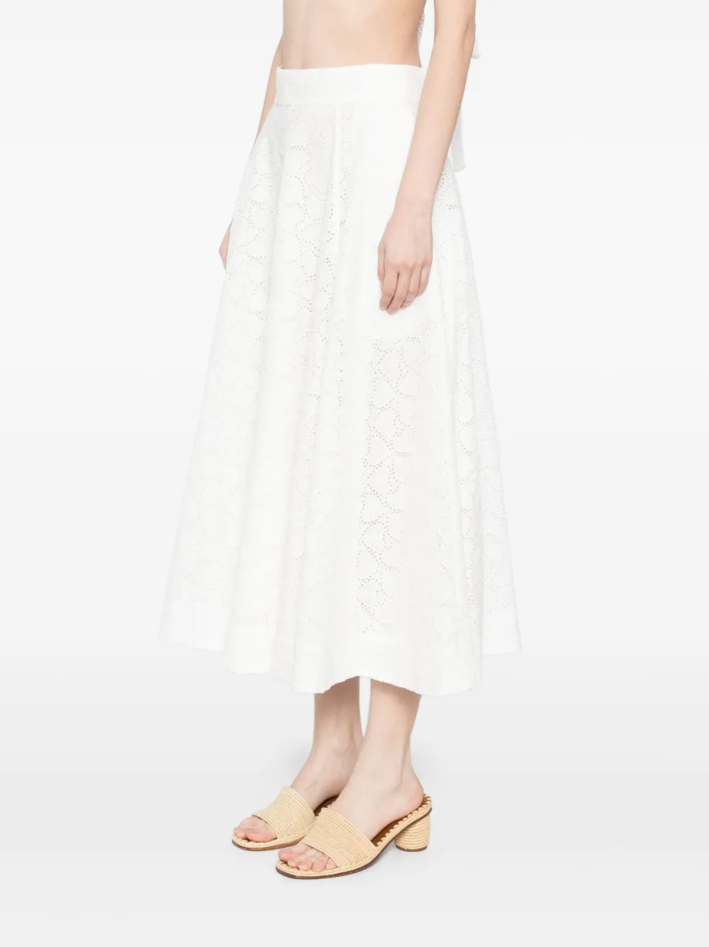 ZIMMERMANN GONNA MIDI RICAMO