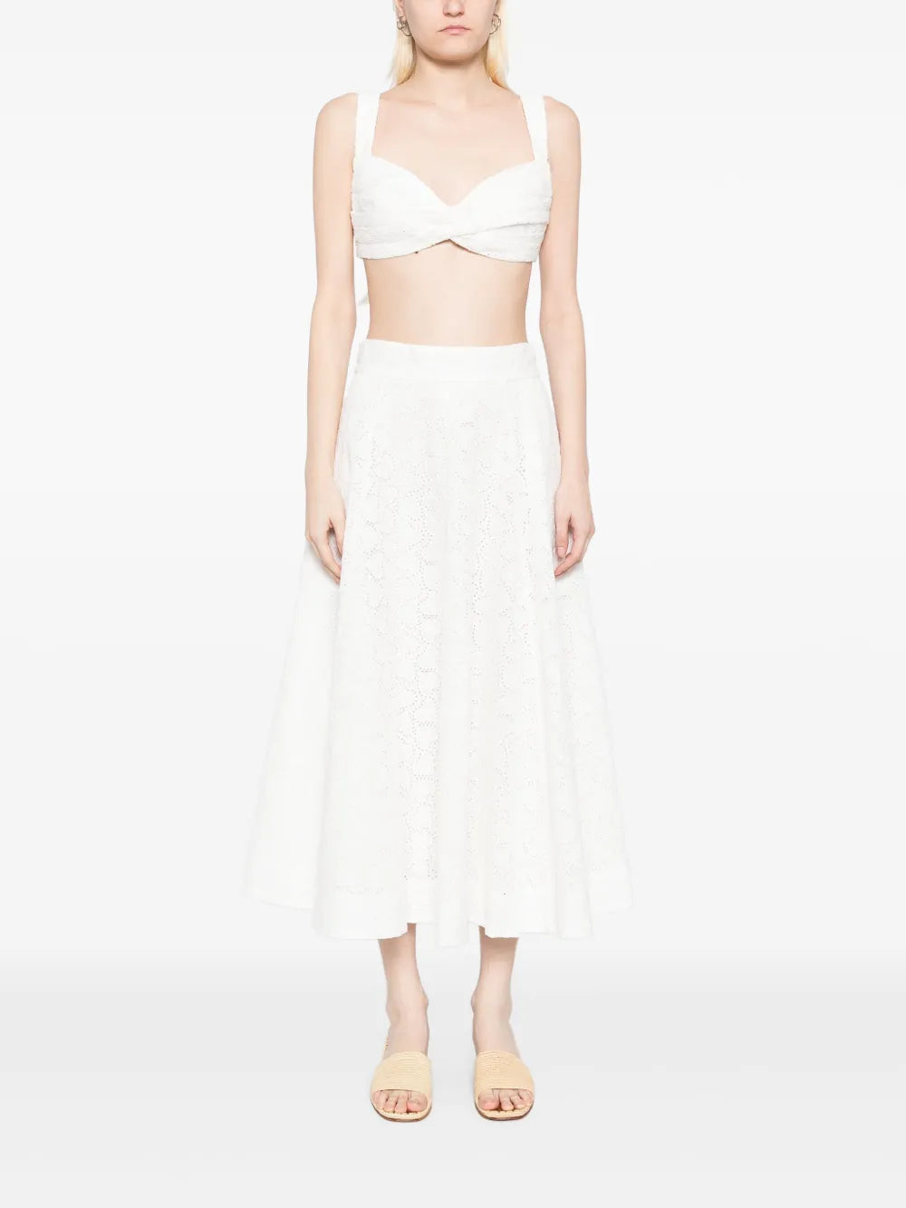 ZIMMERMANN GONNA MIDI RICAMO