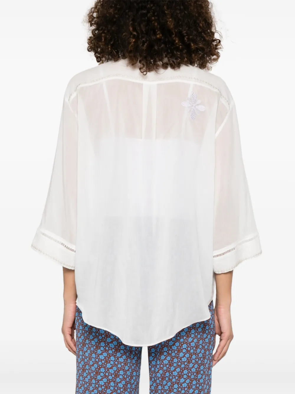 FORTE FORTE CAMICIA RICAMO