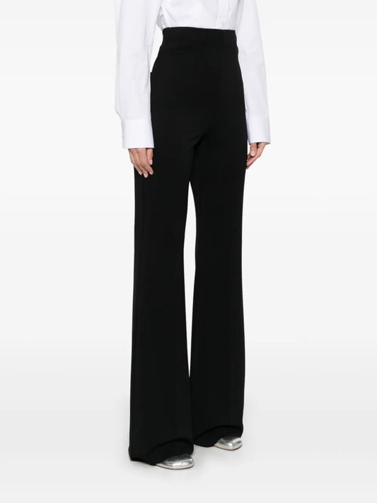 SPORTMAX PANTALONE OLEA NERO
