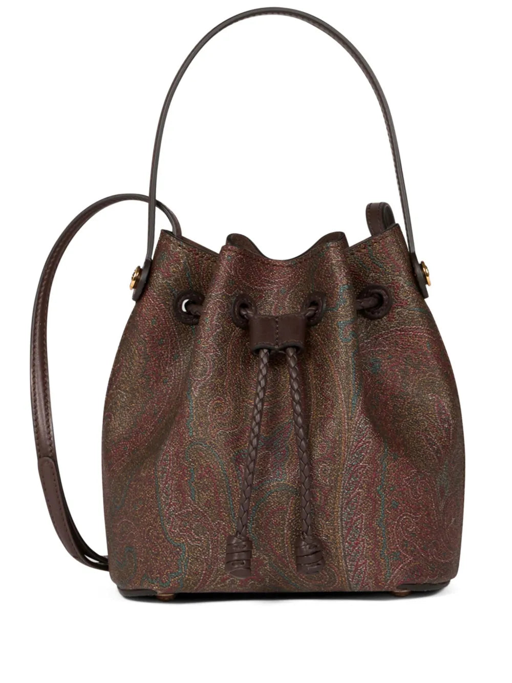 ETRO BORSA BUCKET BROWN